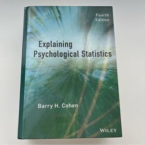Explaining Psychological Statistics, 4th edition hardcover textbook